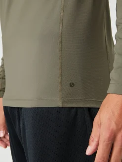 Borg Mock Neck Ls T-Shirt