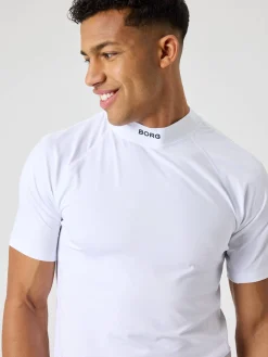 Borg Mock Neck T-Shirt