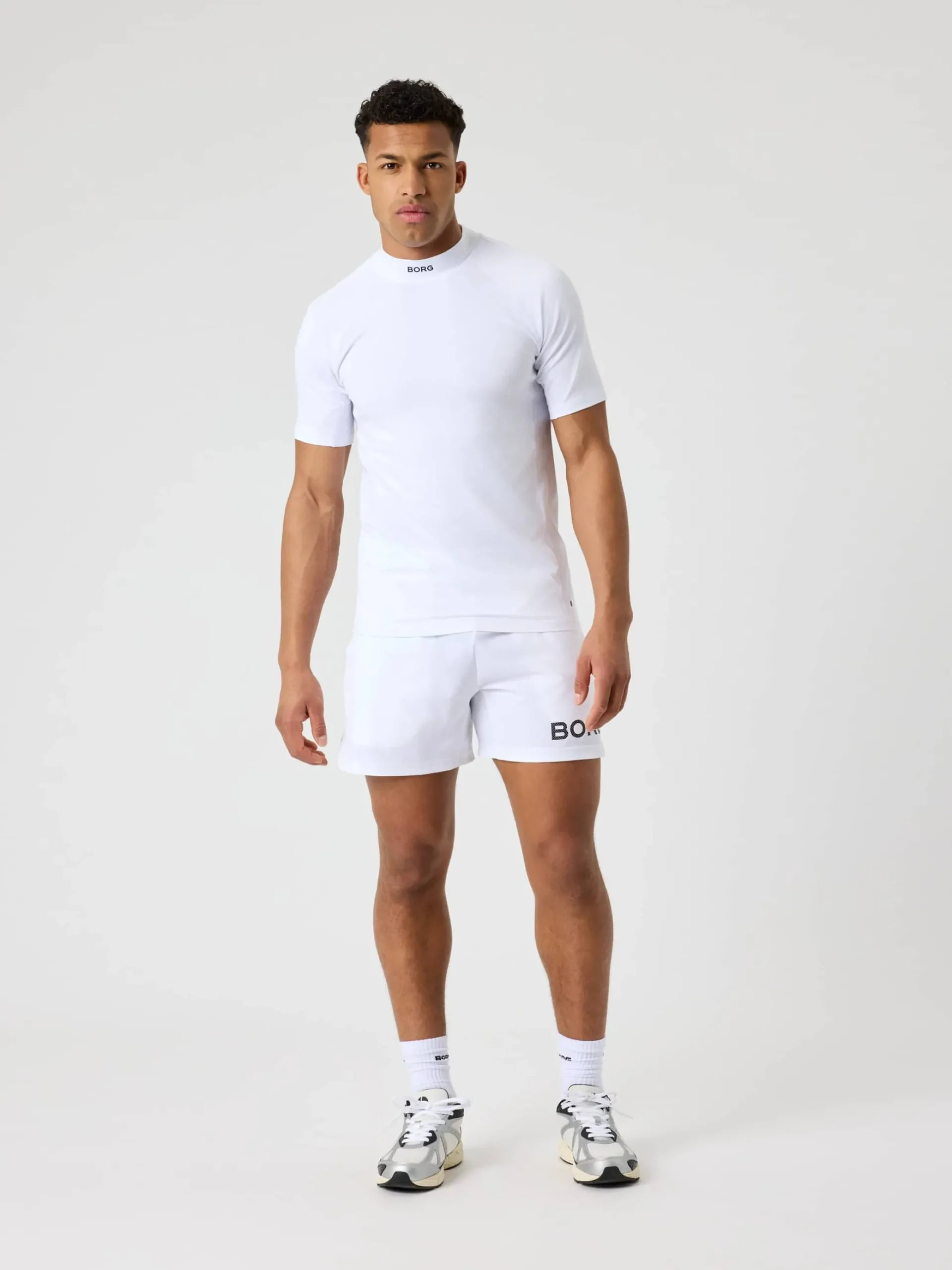 Borg Mock Neck T-Shirt