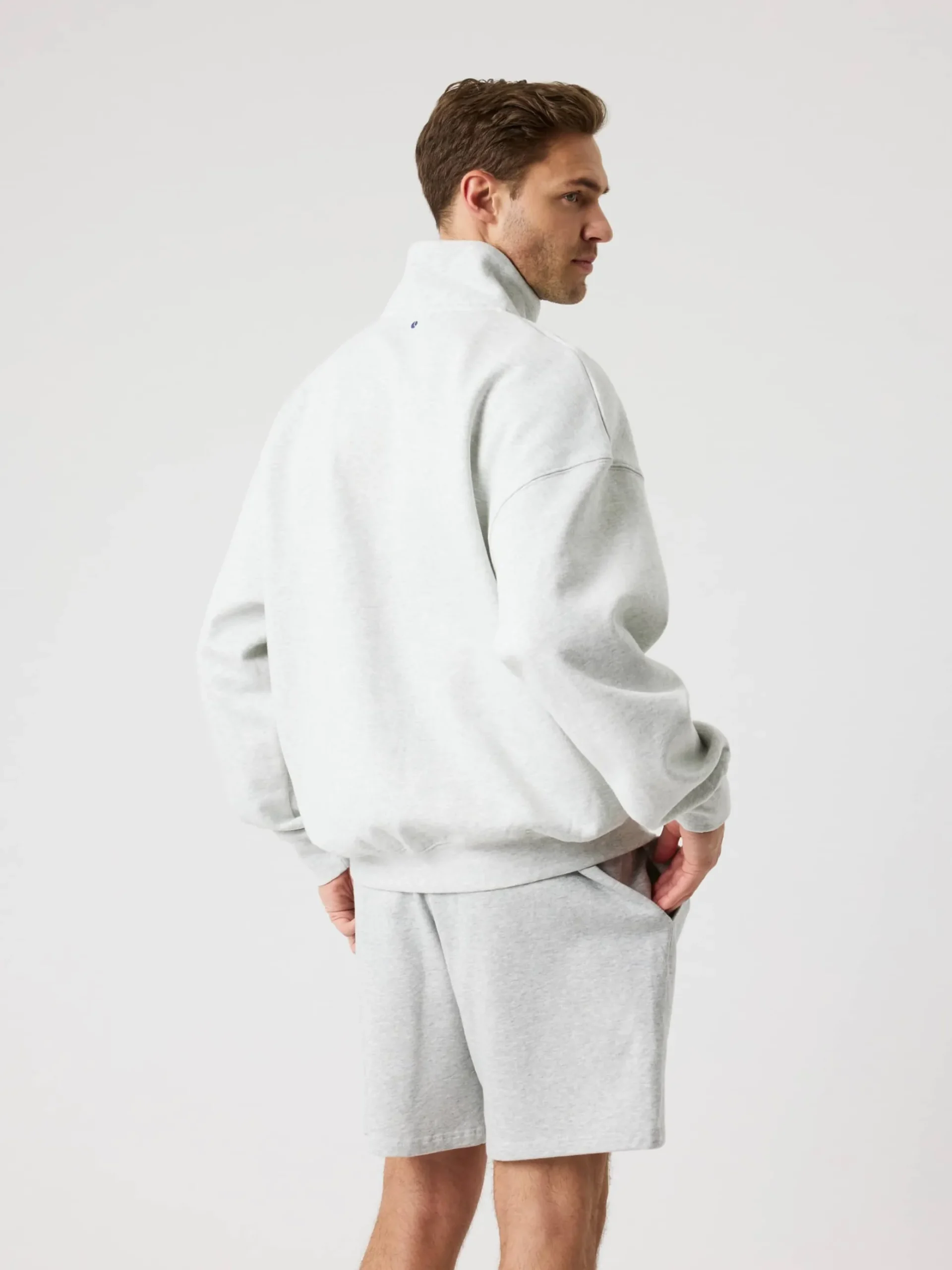 Borg Oversized Half-Zip