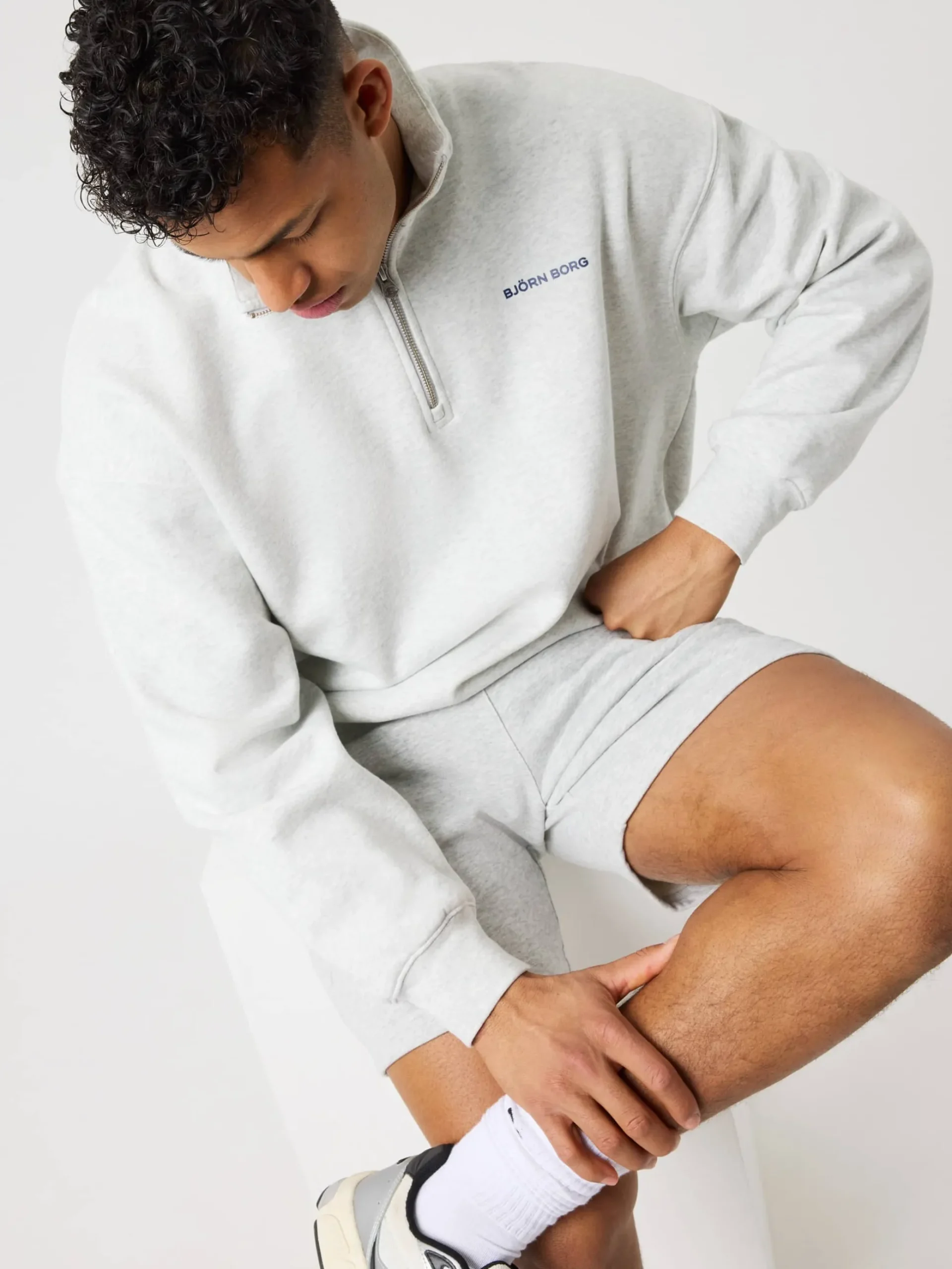 Borg Oversized Half-Zip