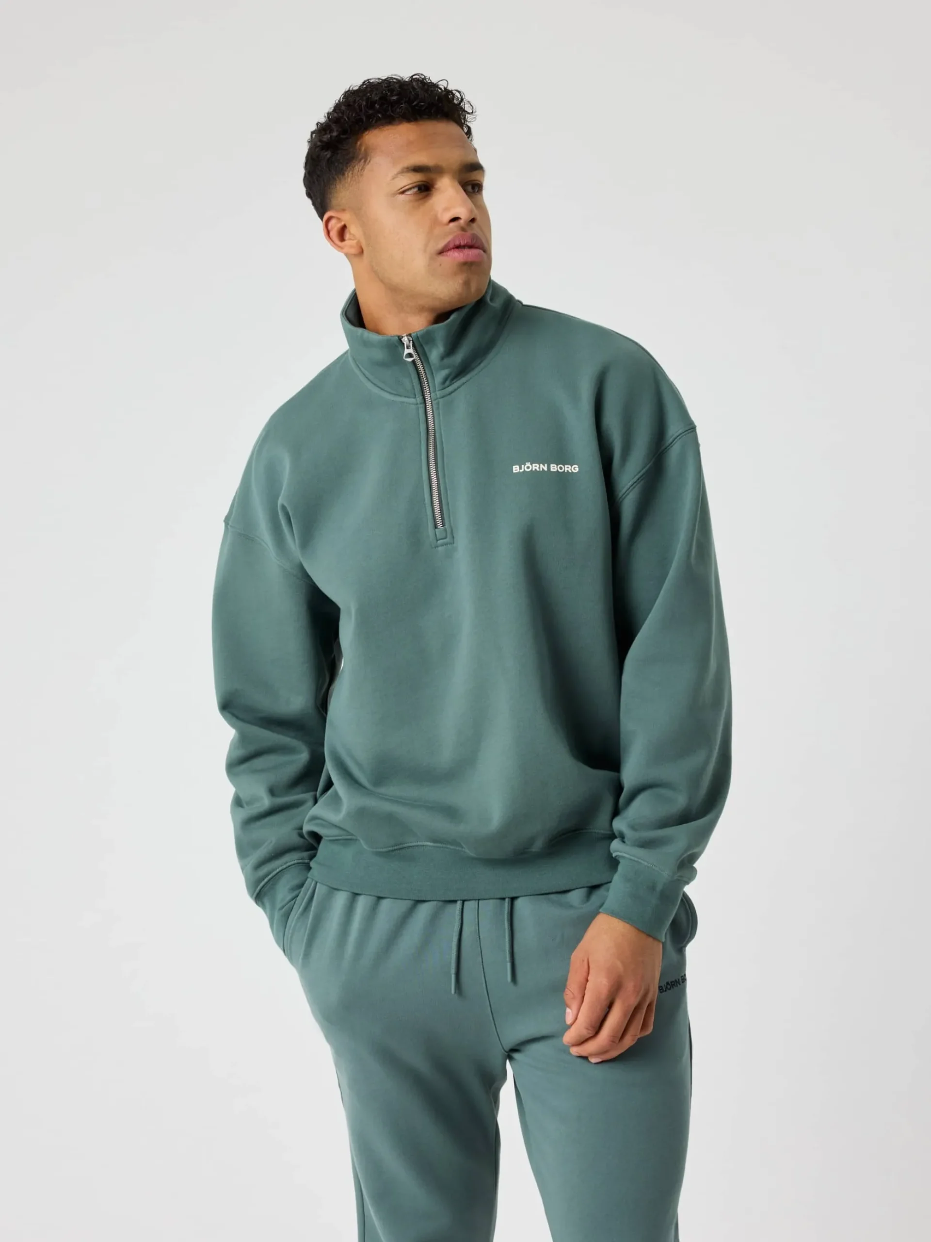 Borg Oversized Half-Zip