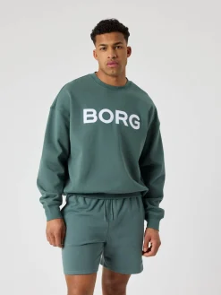 Borg Oversized Logo Sweatshirt