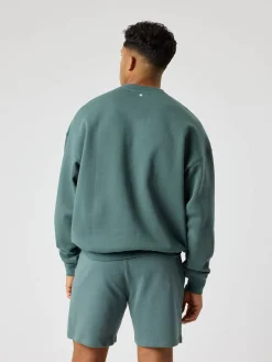 Borg Oversized Logo Sweatshirt