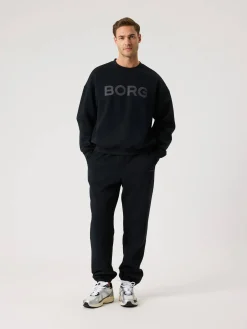 Borg Oversized Logo Sweatshirt