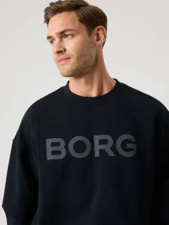 Borg Oversized Logo Sweatshirt