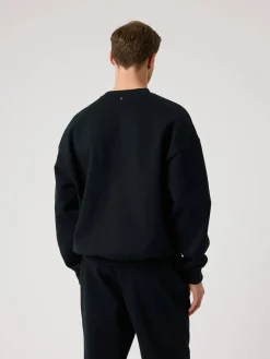 Borg Oversized Logo Sweatshirt