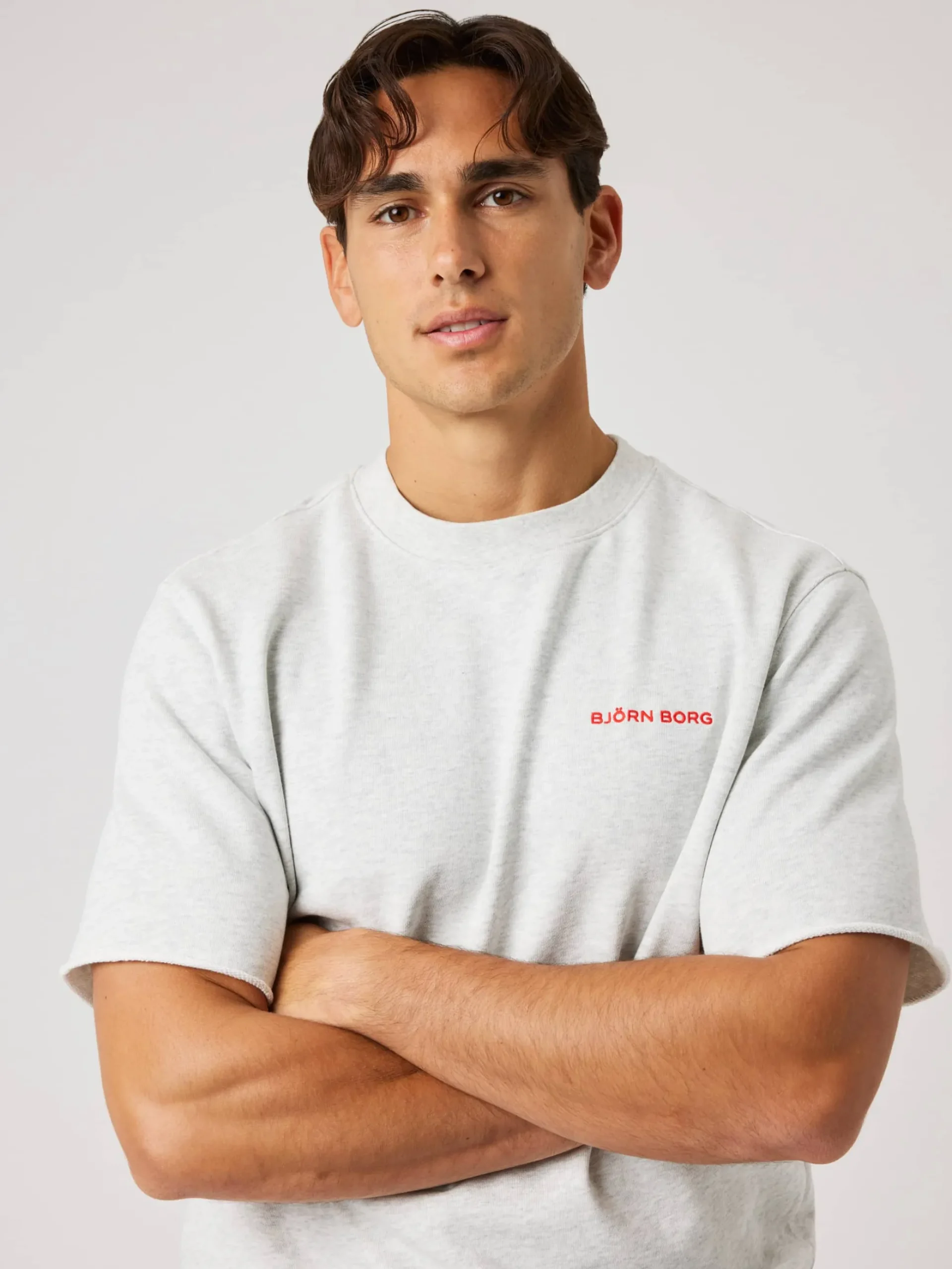 Borg Oversized Short Sleeve Sweatshirt