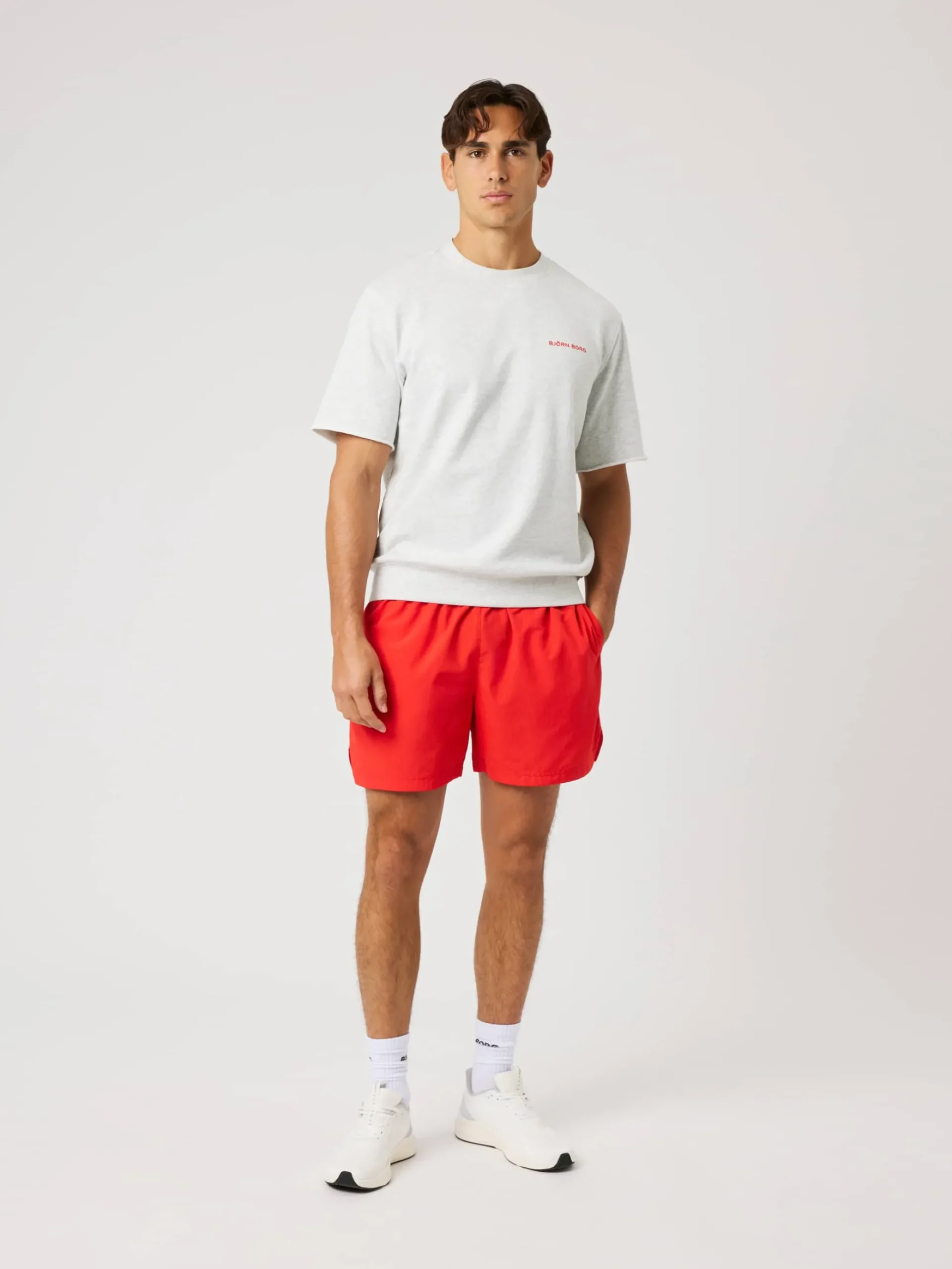 Borg Oversized Short Sleeve Sweatshirt