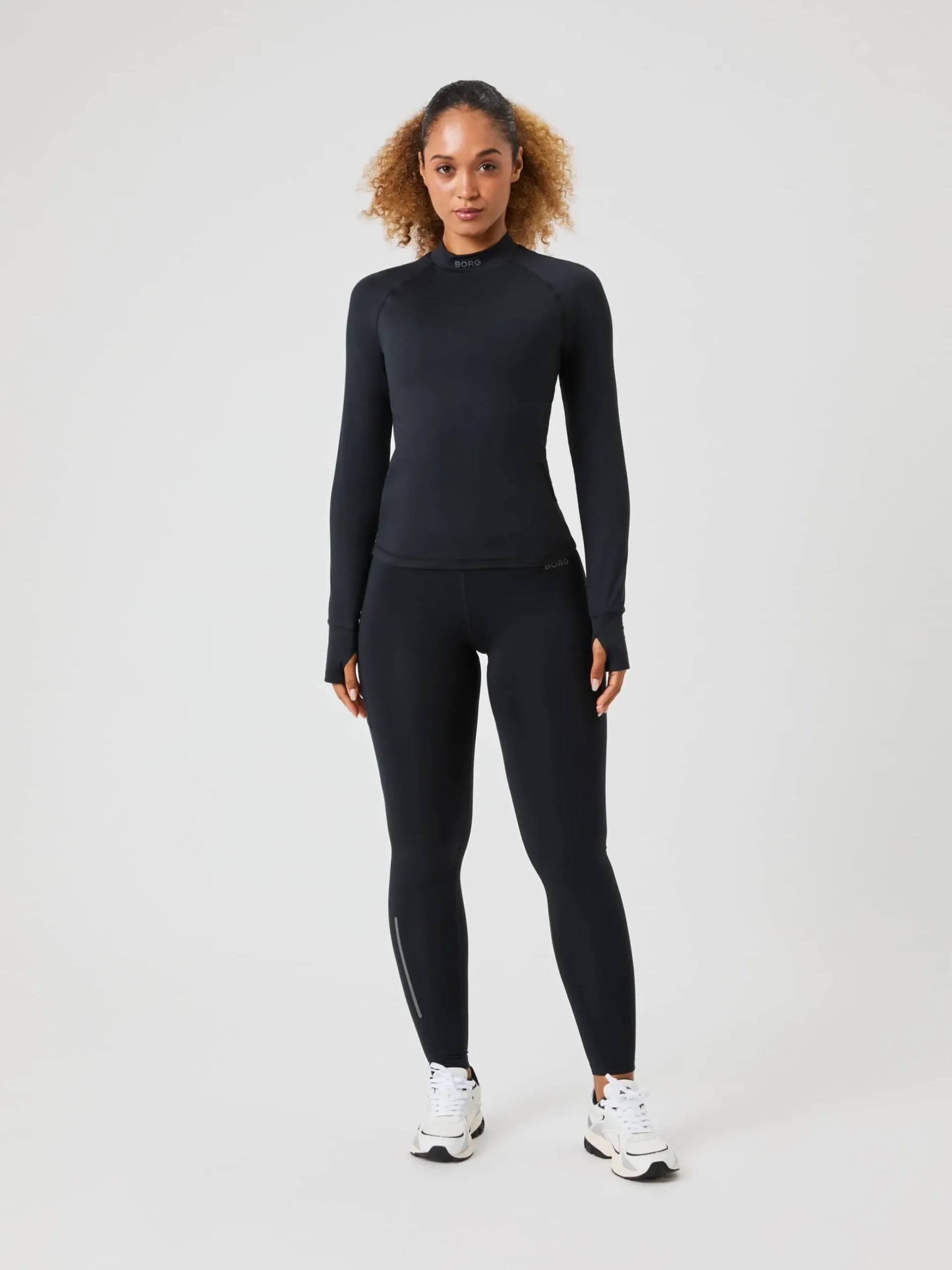 Borg Performance Brushed Mockneck