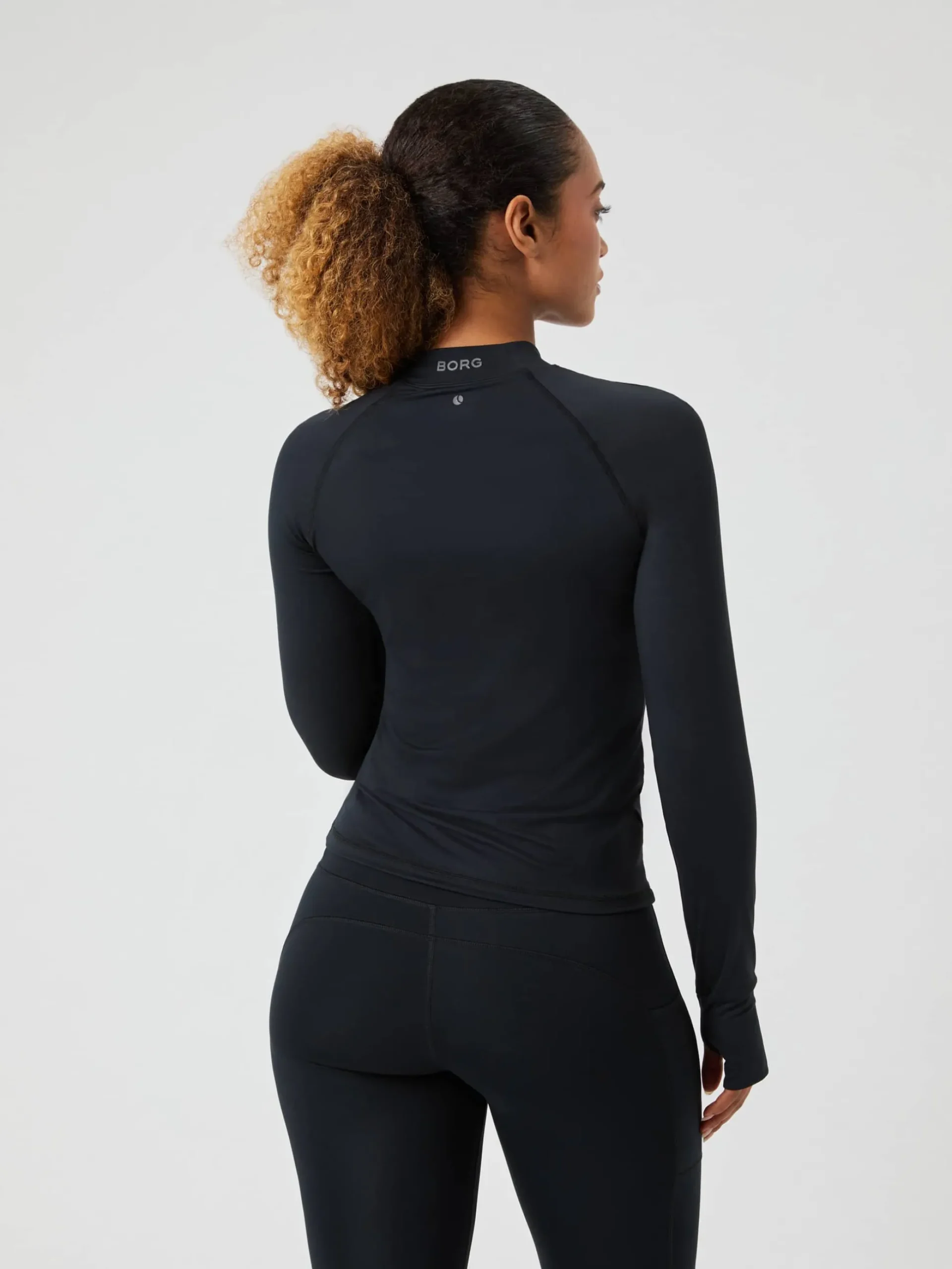 Borg Performance Brushed Mockneck