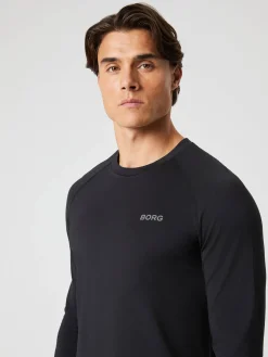 Borg Performance Long Sleeve Brushed T-Shirt