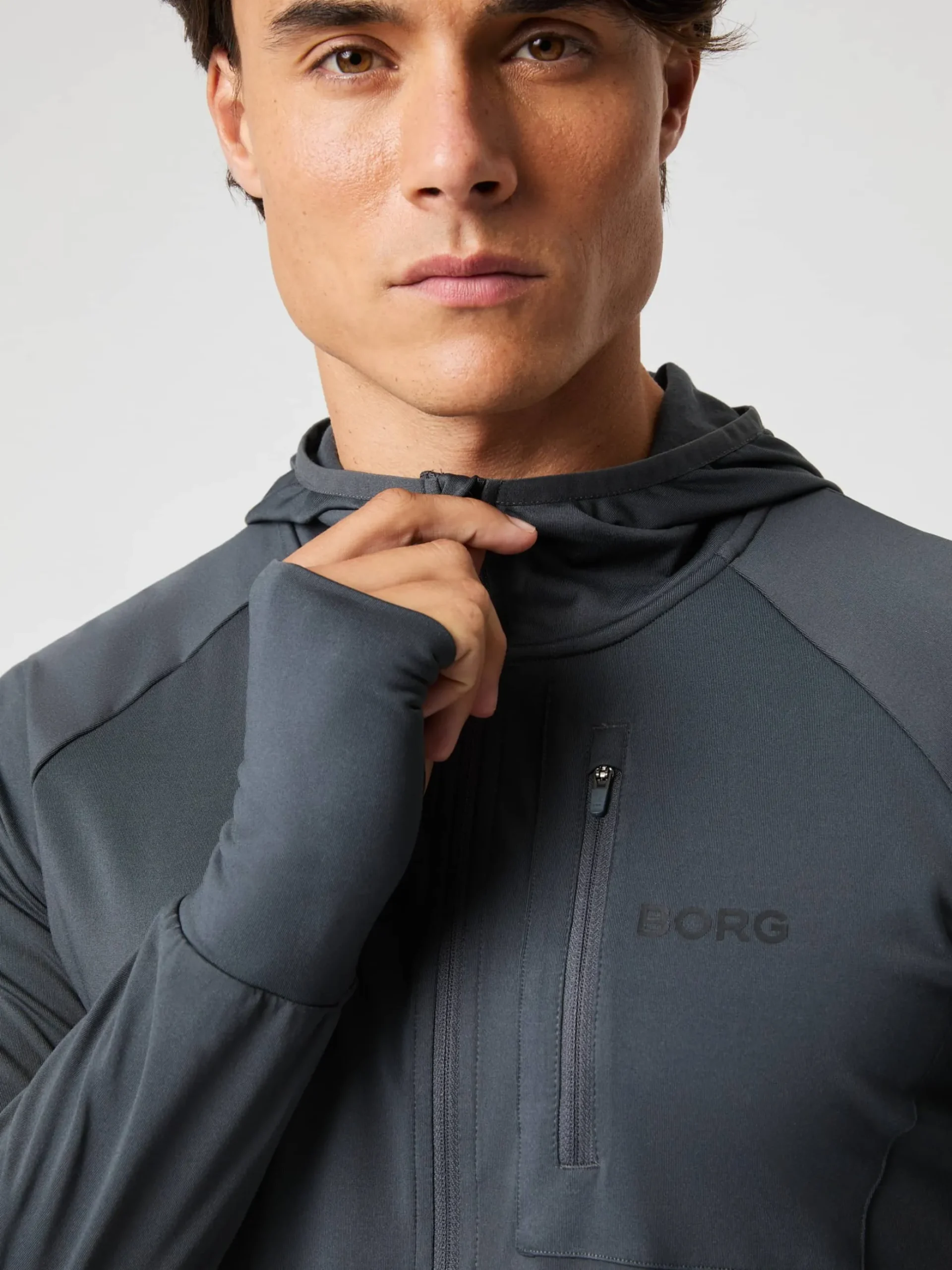 Borg Performance Mid Layer Hood