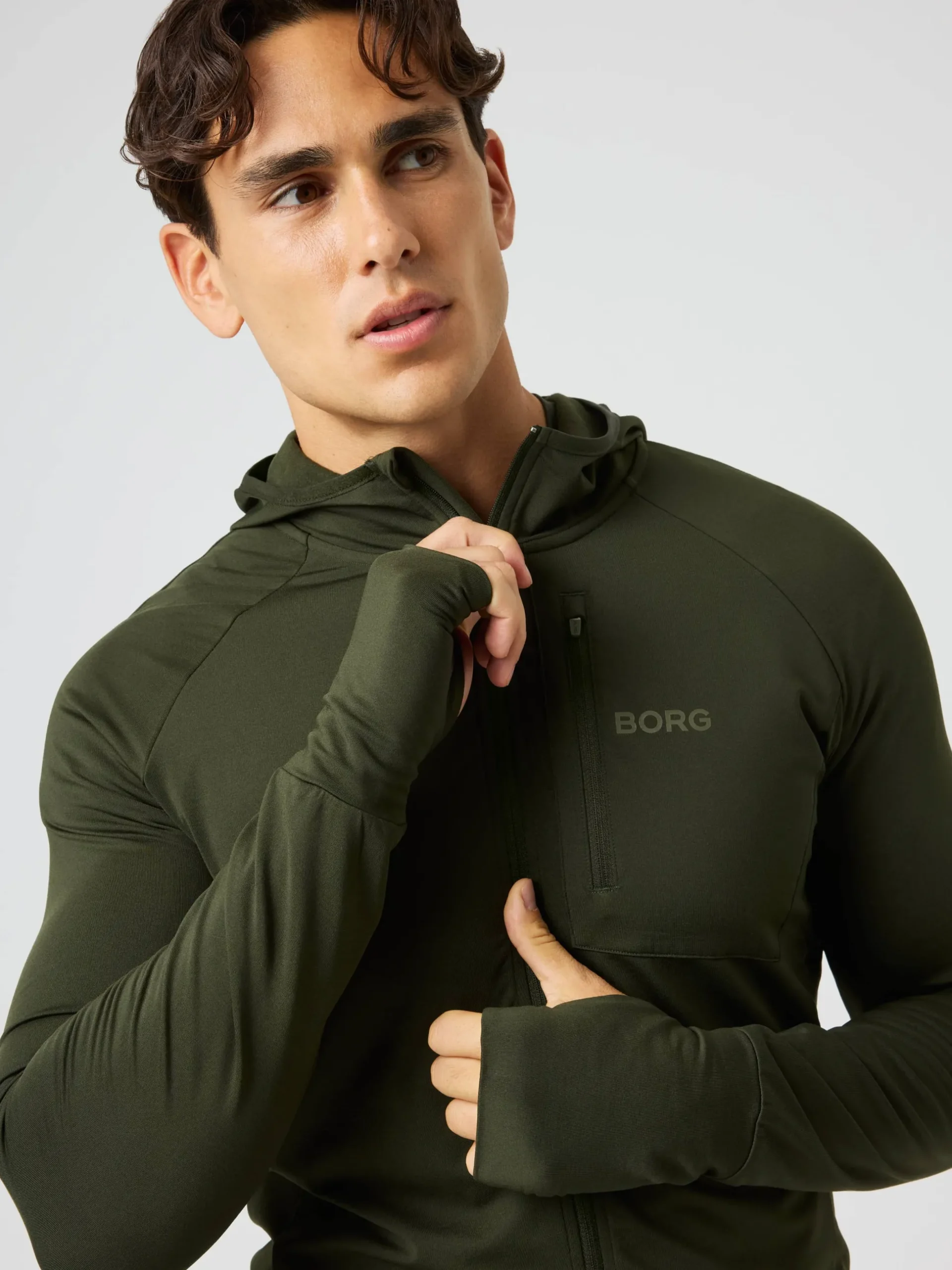 Borg Performance Mid Layer Hood
