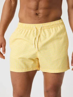 Borg Print Swim Shorts
