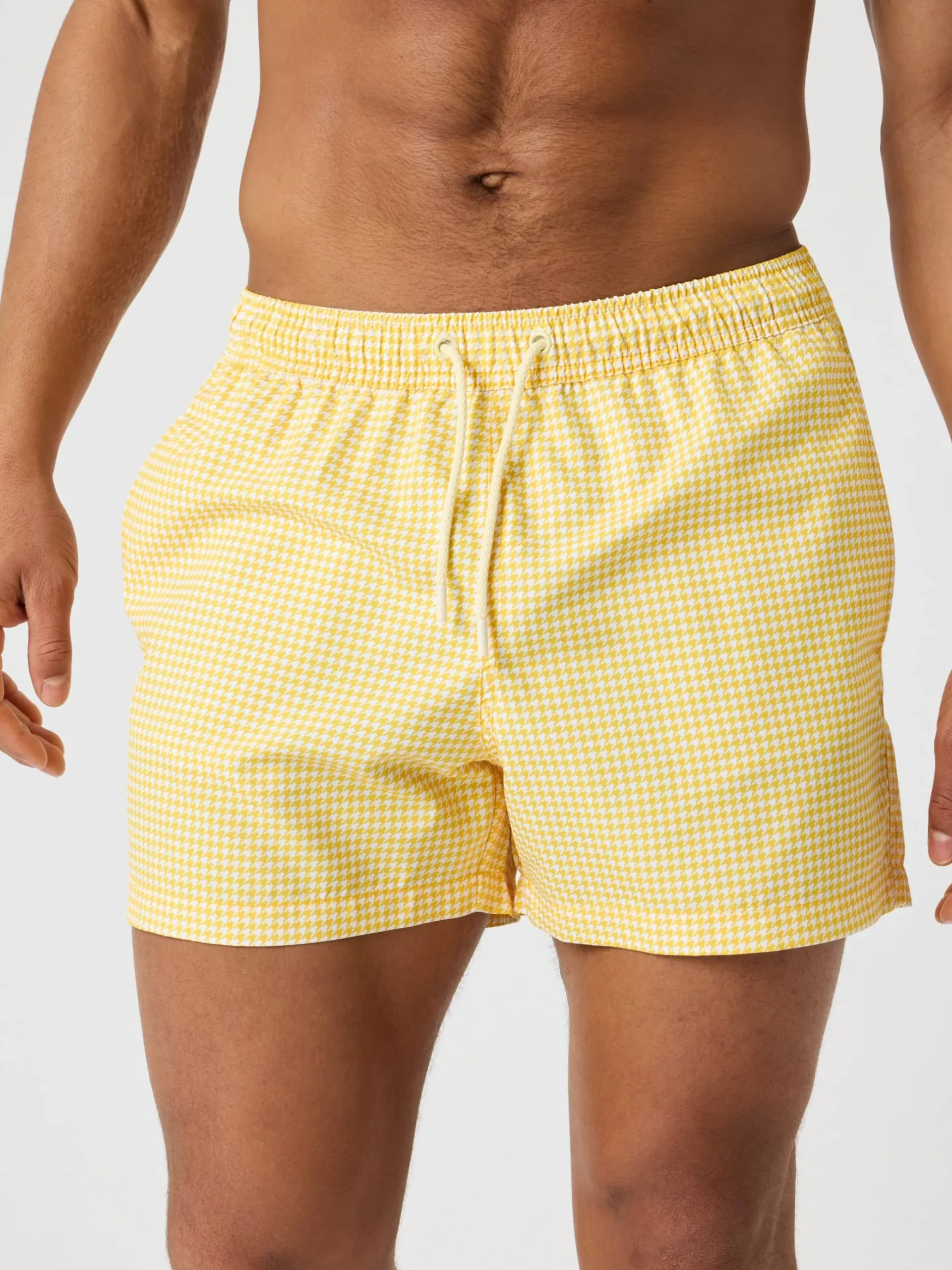 Borg Print Swim Shorts
