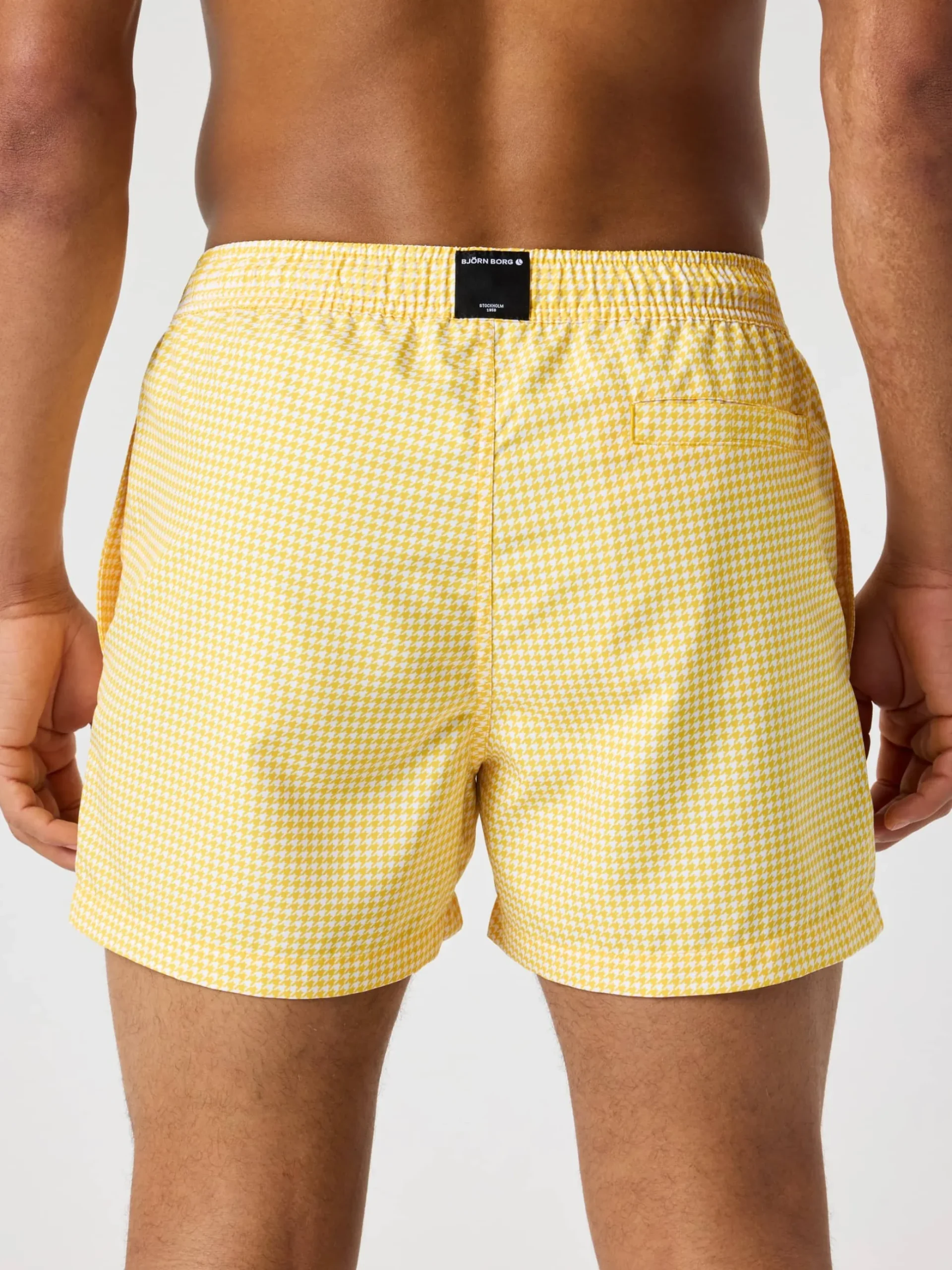 Borg Print Swim Shorts