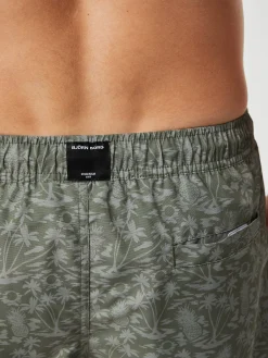 Borg Print Swim Shorts