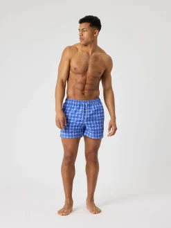 Borg Print Swim Shorts