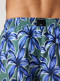 Borg Print Swim Shorts