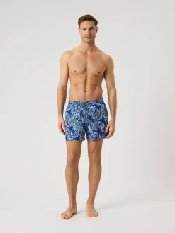 Borg Print Swim Shorts