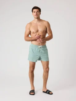 Borg Print Swim Shorts