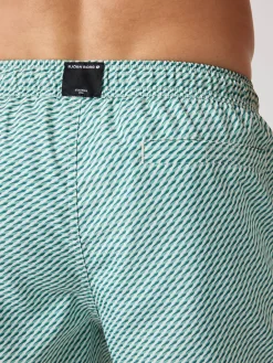Borg Print Swim Shorts