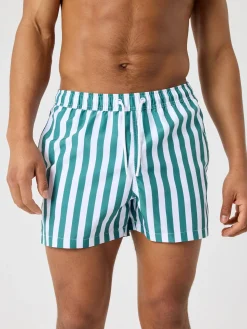 Borg Print Swim Shorts