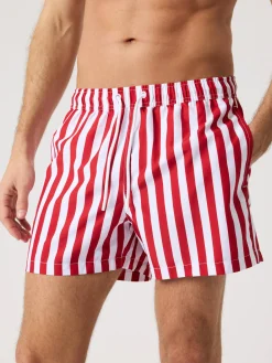 Borg Print Swim Shorts