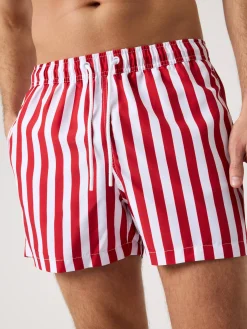 Borg Print Swim Shorts