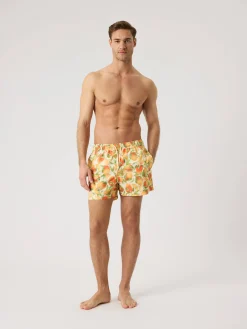 Borg Print Swim Shorts