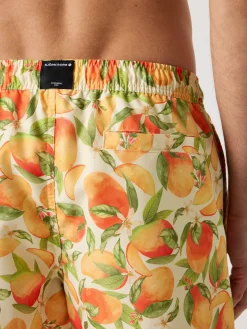 Borg Print Swim Shorts