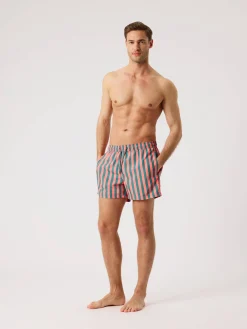 Borg Print Swim Shorts