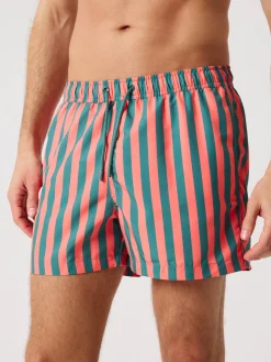 Borg Print Swim Shorts