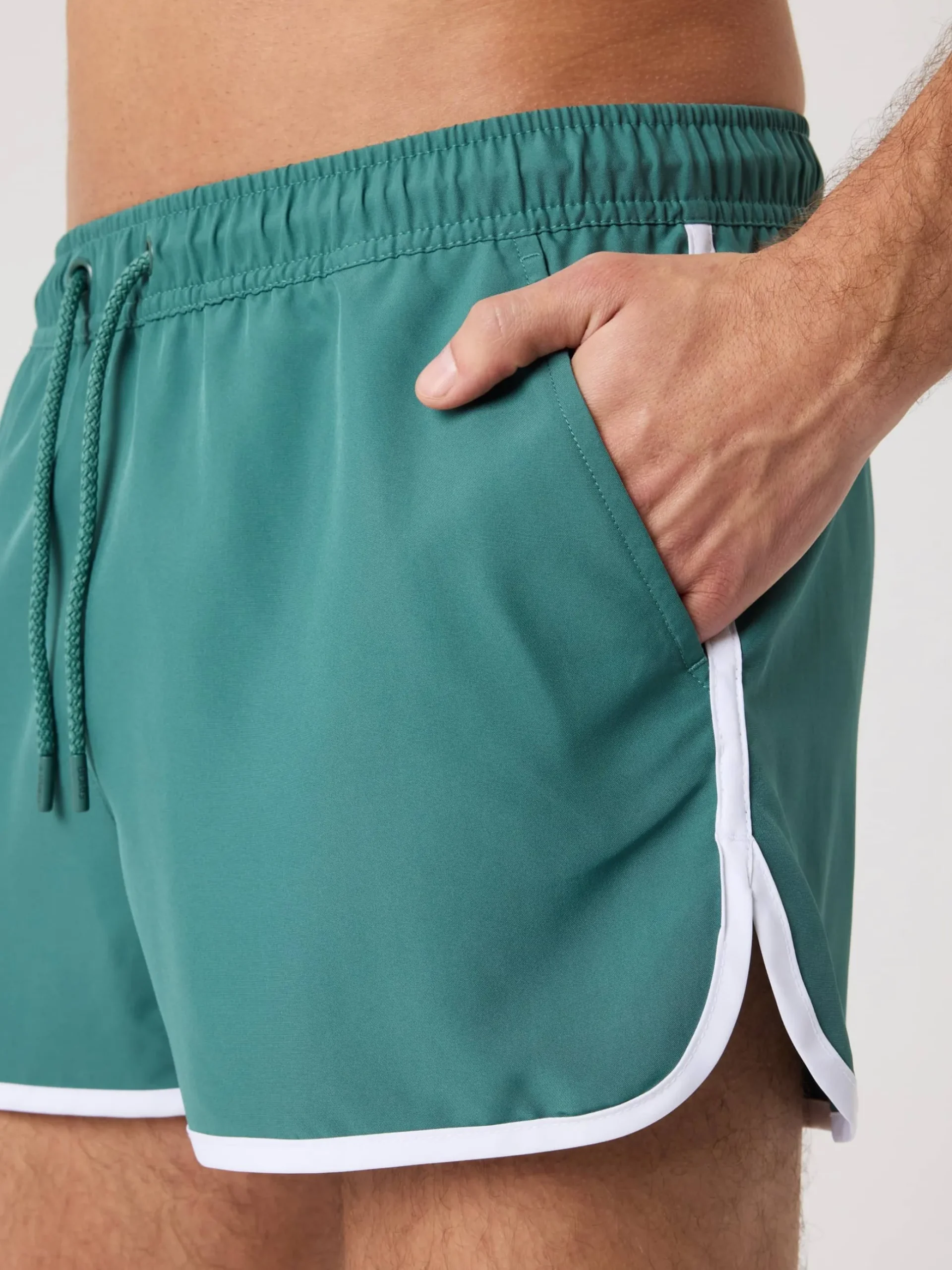 Borg Retro Swim Shorts