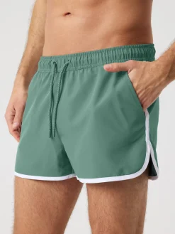 Borg Retro Swim Shorts