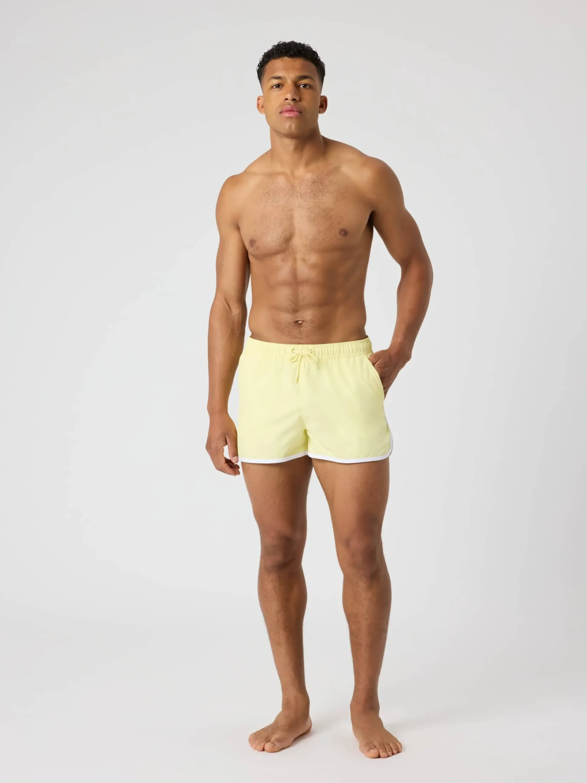 Borg Retro Swim Shorts