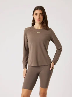 Borg Running Feather Long Sleeve T-Shirt