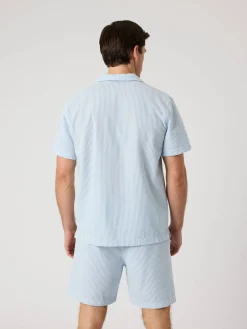 Borg Seersucker Resort Shirt