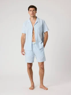 Borg Seersucker Resort Shirt