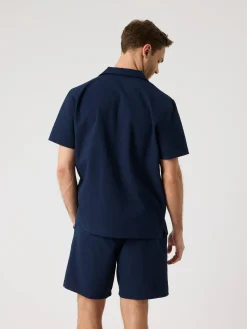Borg Seersucker Resort Shirt