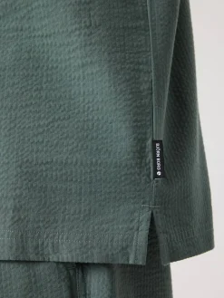 Borg Seersucker Resort Shirt