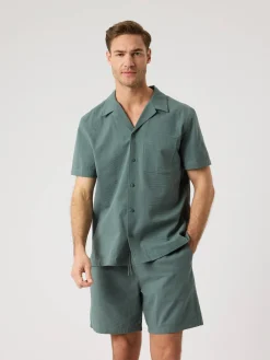 Borg Seersucker Resort Shirt