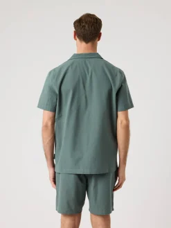 Borg Seersucker Resort Shirt