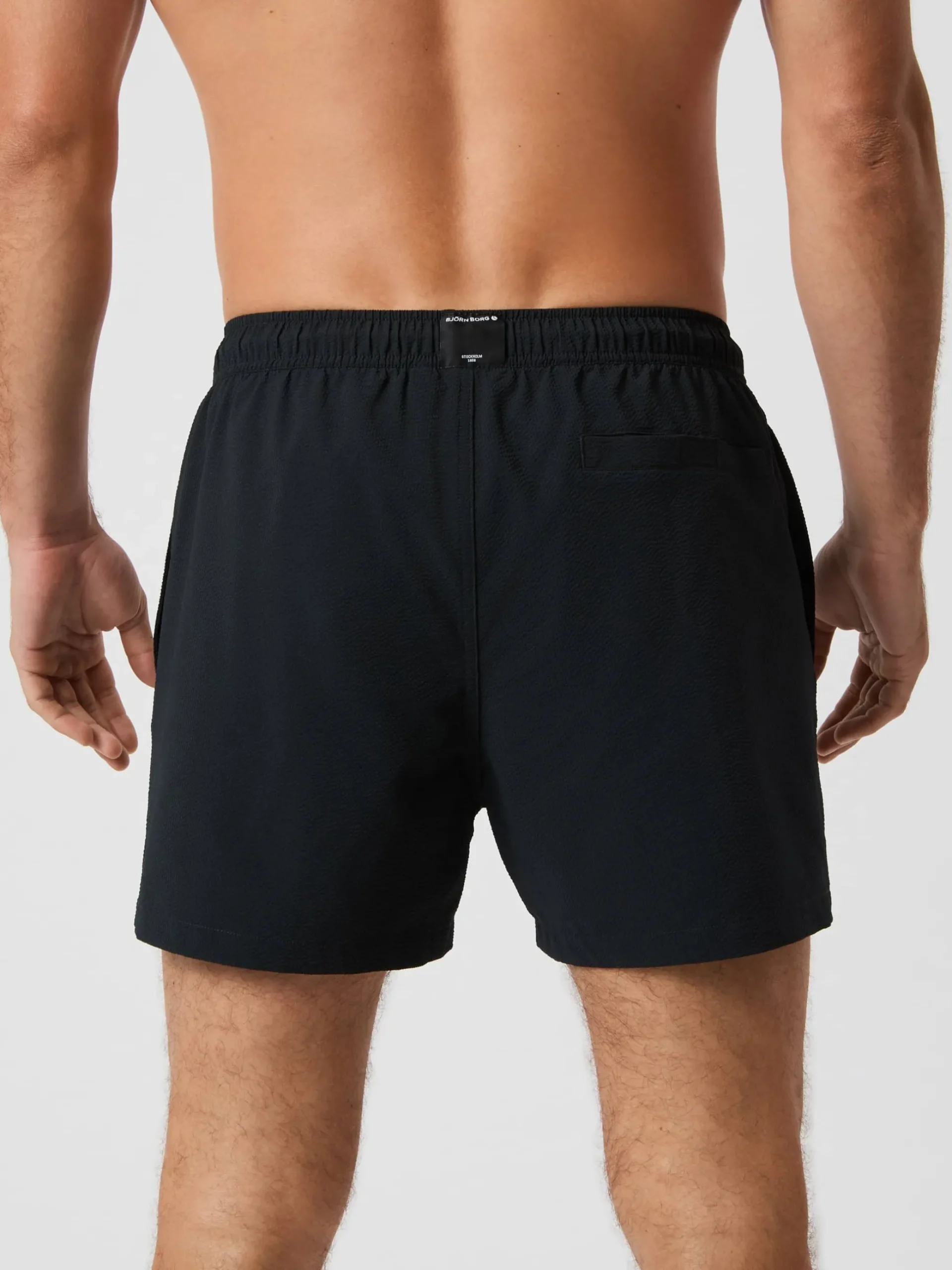 Borg Seersucker Swim Shorts