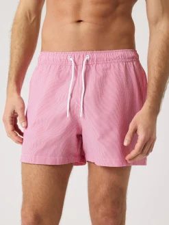 Borg Seersucker Swim Shorts