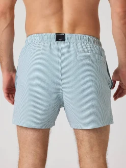 Borg Seersucker Swim Shorts