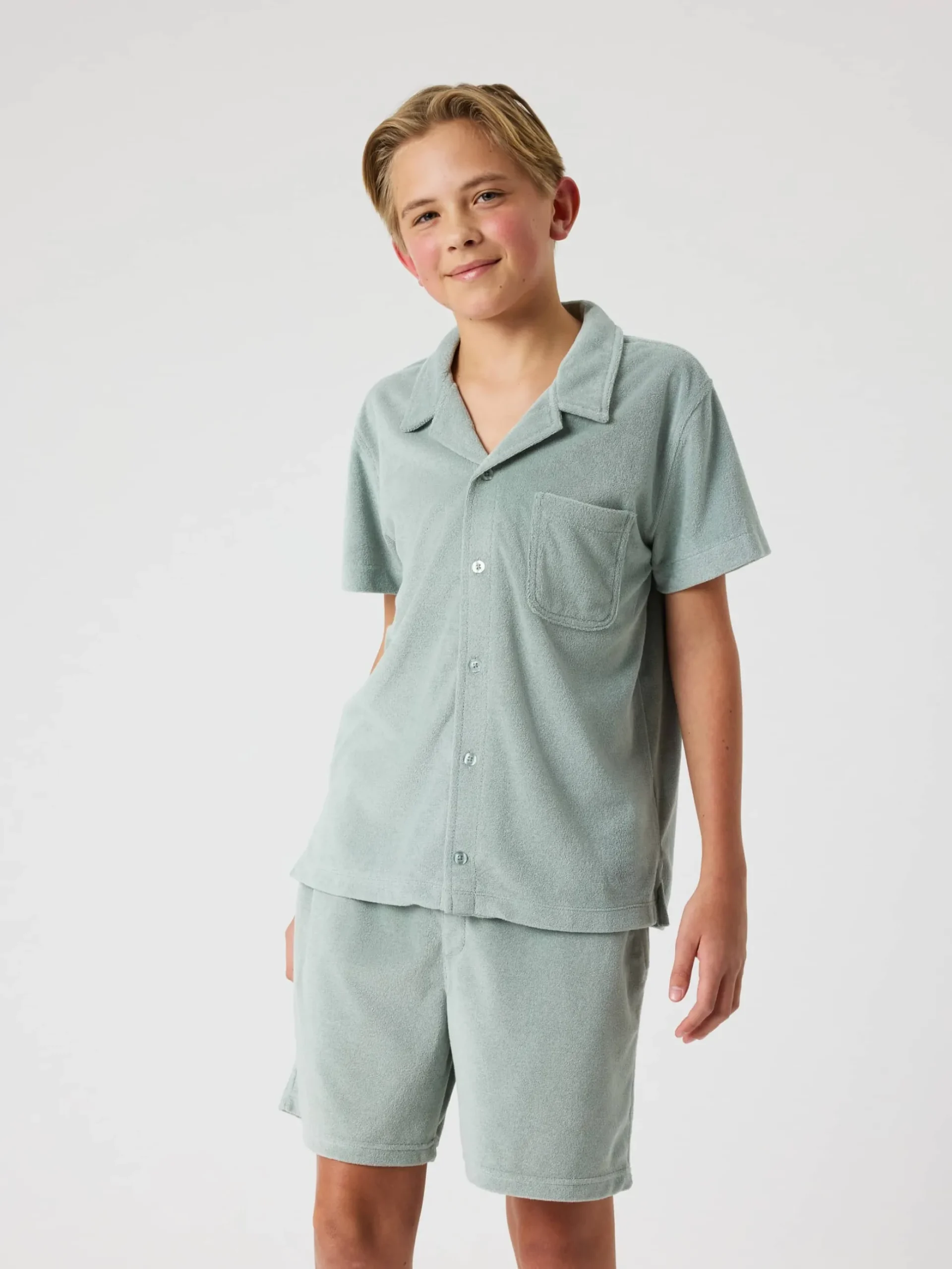 Borg Toweling Pool Shirt