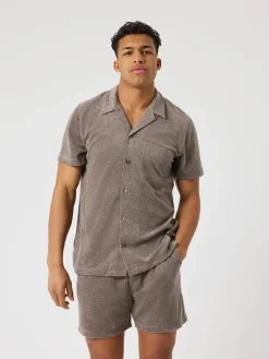 Borg Toweling Pool Shorts