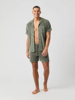 Borg Toweling Pool Shorts